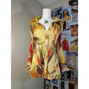 Y2k Office Siren Top